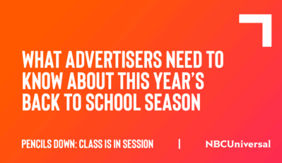 Class is in Session: What Advertisers Need to Know about This Year’s Back to School Season