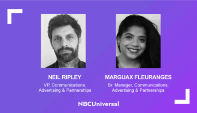NBCUniversal’s Advertising & Partnerships Makes Strategic Expansion With Two New Communication Hires to Focus on Measurement, Data and Ad Technology