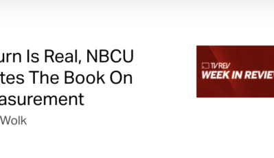 Churn Is Real, NBCU Writes The Book On Measurement