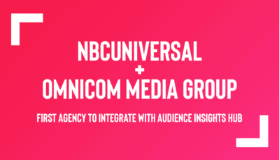 NBCUniversal Announces Omni as First Agency Data Platform to Integrate with Audience Insights Hub
