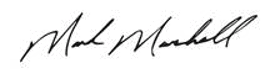 Mark Marshall Signature