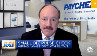 Small business job postings are up tremendously, says Paychex CEO Marty Mucci