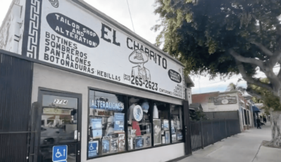 This is the tailor shop where celebrities go for their charro suits in Los Angeles